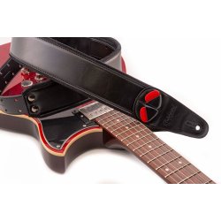 RightOn! Charm-60 Black Guitar Strap